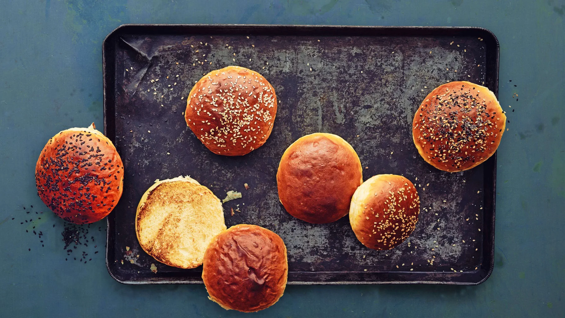 Brioche-Burgerbuns