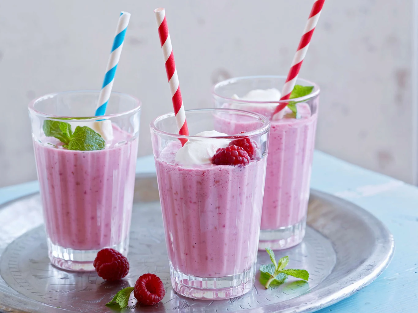 Himbeer-Vanille-Shake