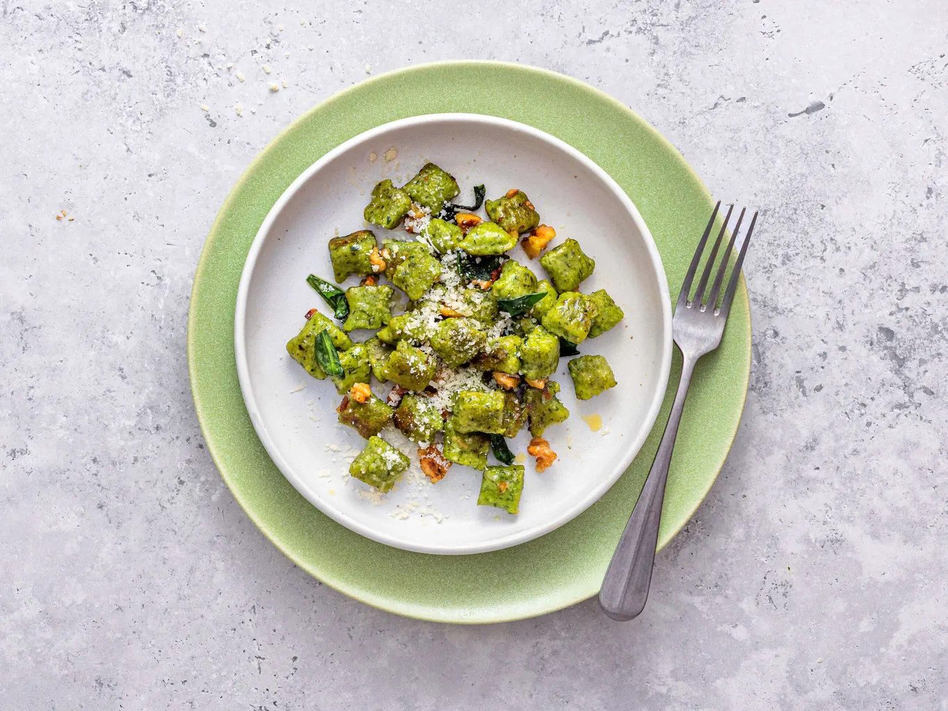 Gnocchi all'aglio orsino