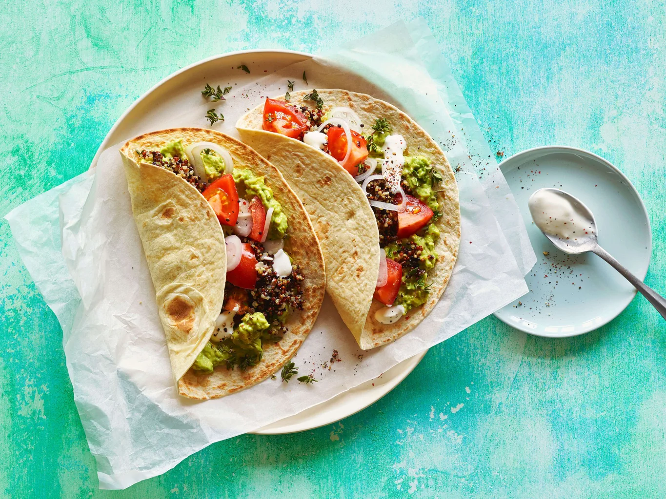 Tortilla au quinoa