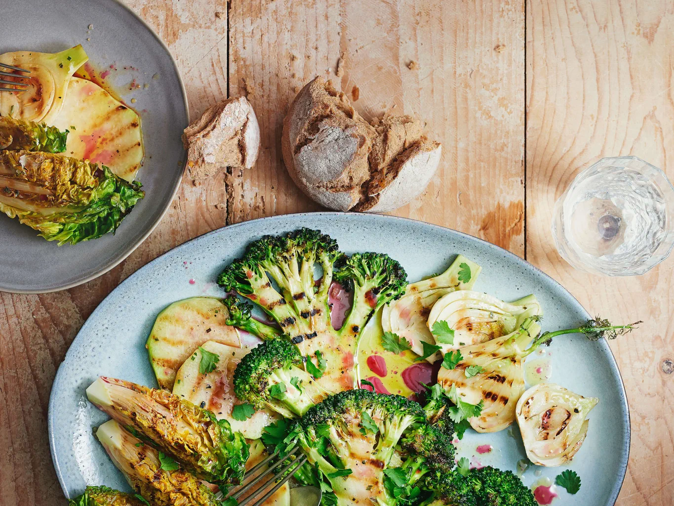 Grillgemüse mit fruchtiger Vinaigrette