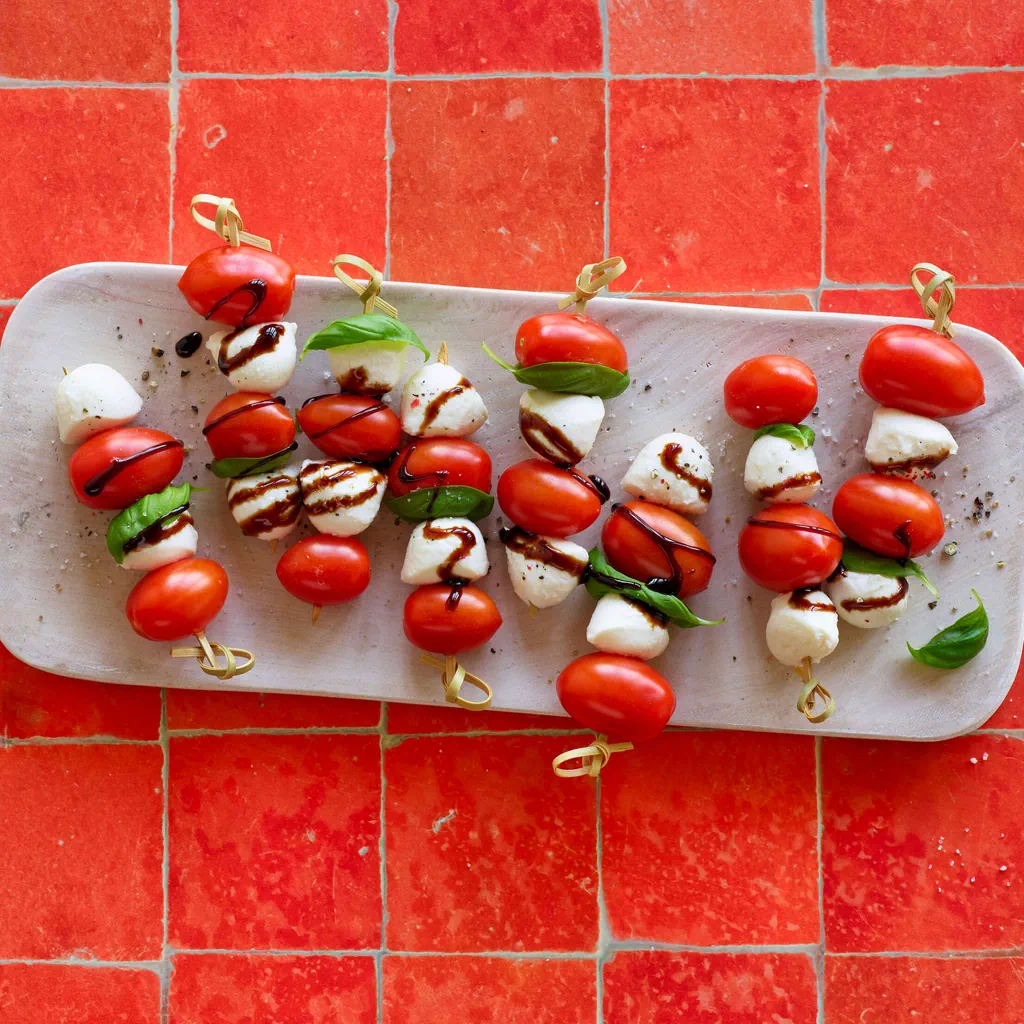 Tomaten-Mozzarella-Spiessli