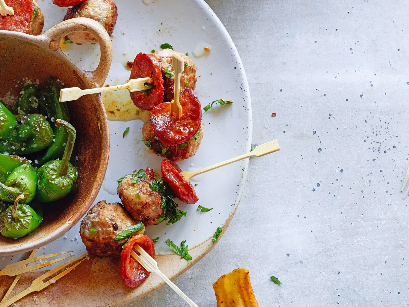 Albondigas con chorizo