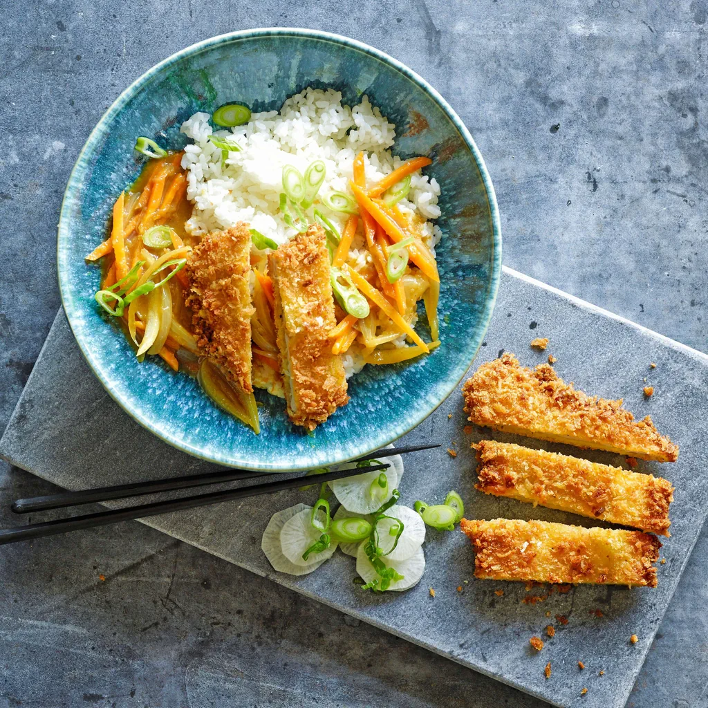 Curry japonais avec escalope panée