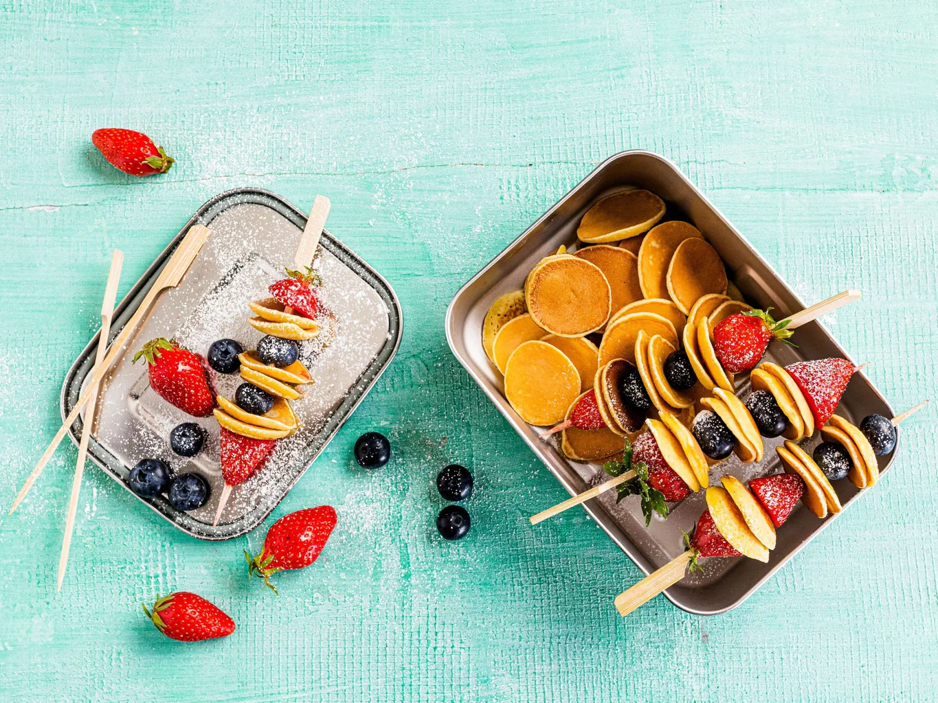 Mini-Pancakes-Beeren-Spiesse
