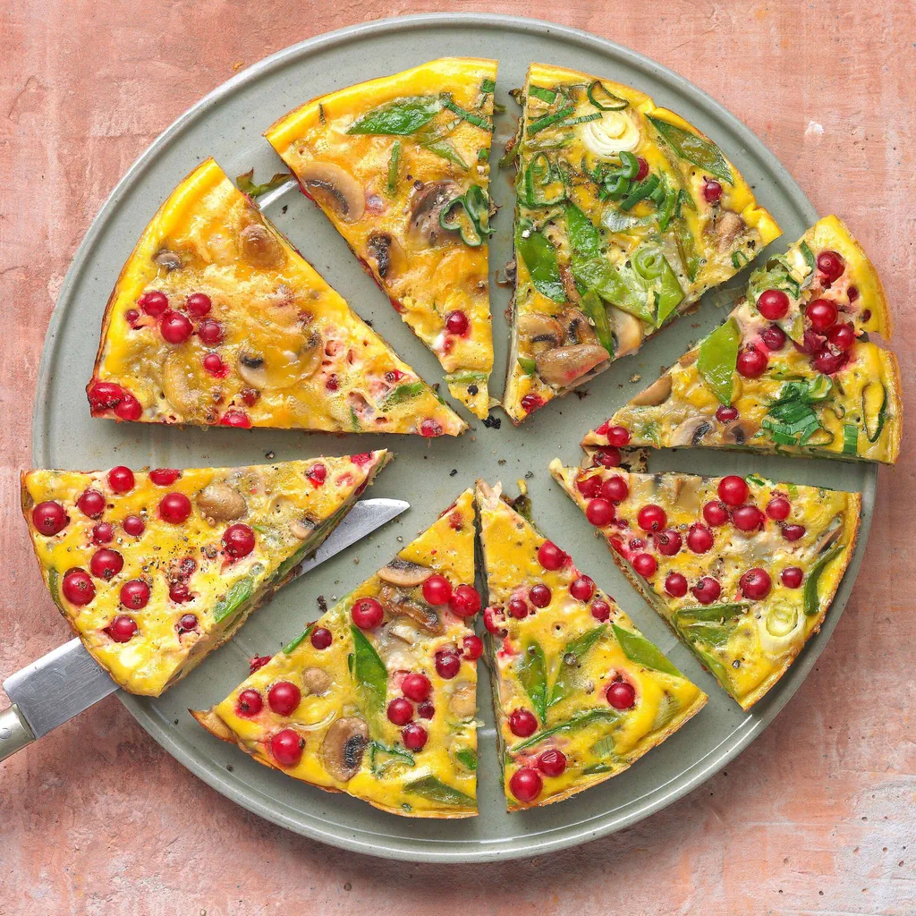 Frittata ai ribes