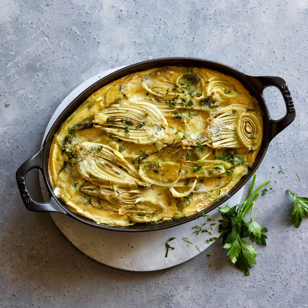 Fenchelgratin