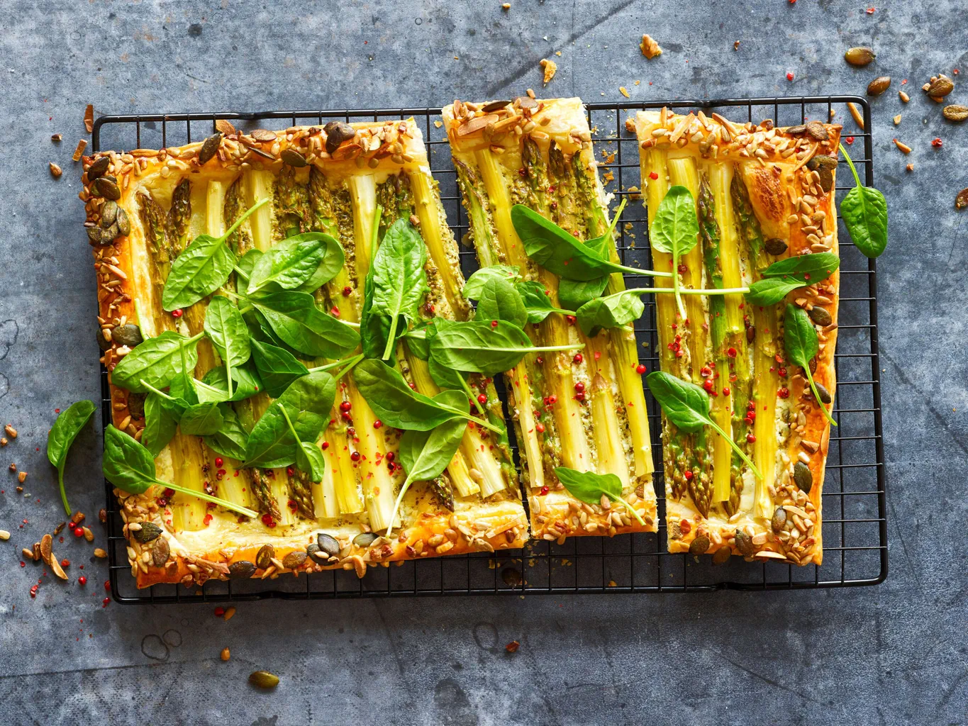 Sfogliata agli asparagi