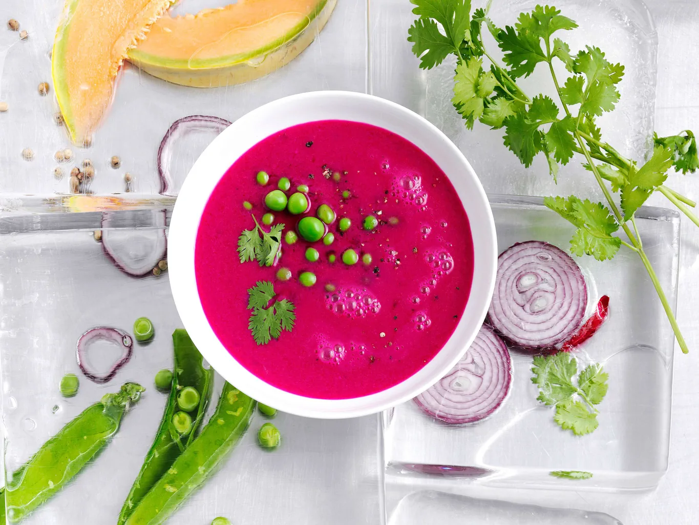 Randen-Melonen-Suppe