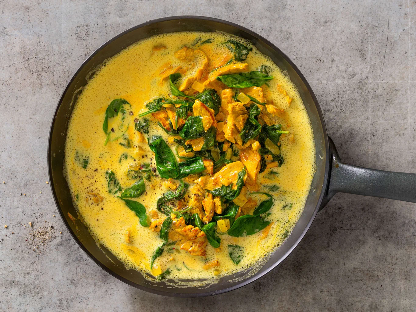 Kalbsgeschnetzeltes mit Curryrahm