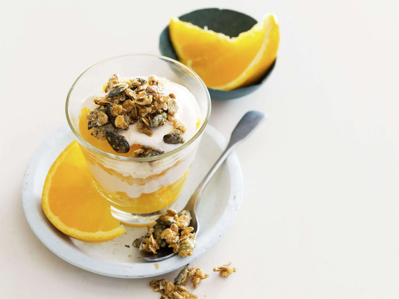 Trifle croccante alle arance