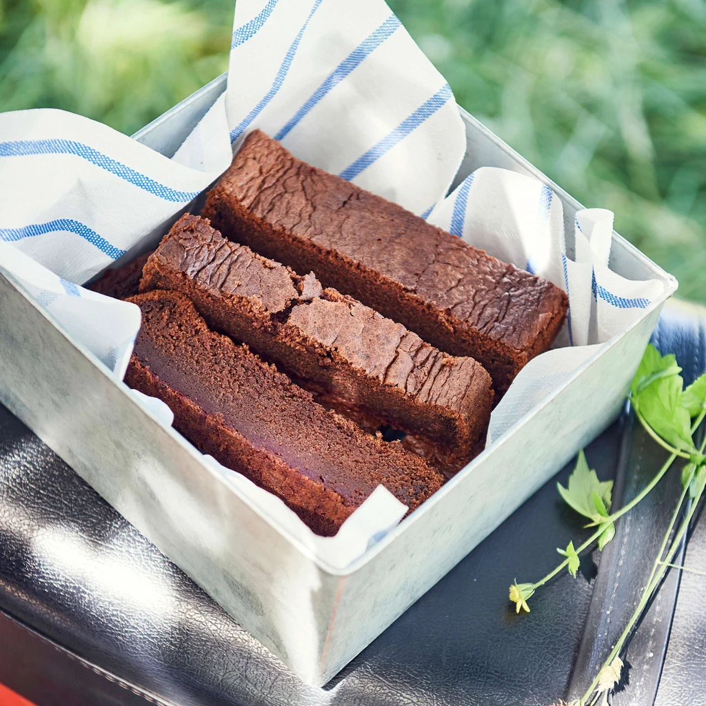 Brownies à la betterave rouge