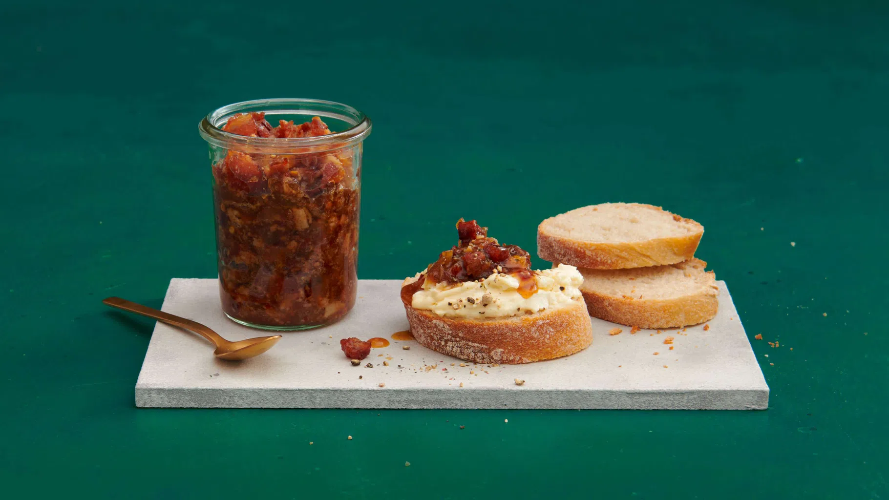 19. Ohne Speck hat das Leben keinen Zweck. Ohne dich auch nicht! Ahorn-Speck-Chutney
