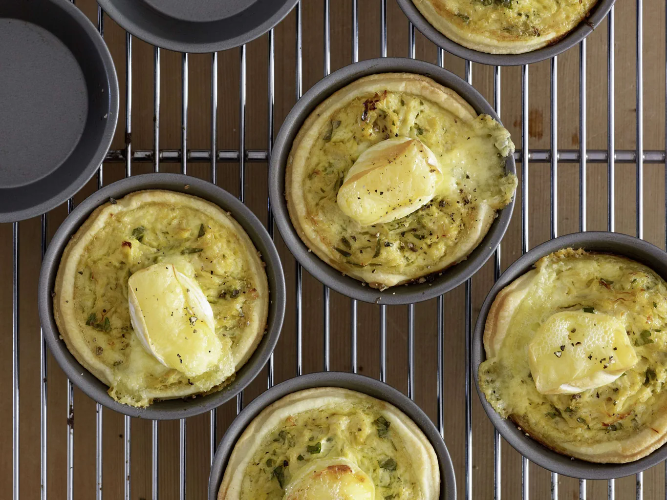 Tortini ai crauti e al formaggio