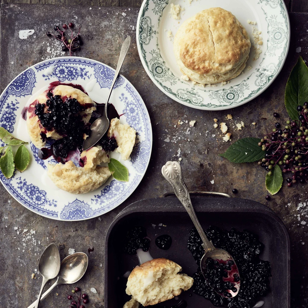 Scones au sureau