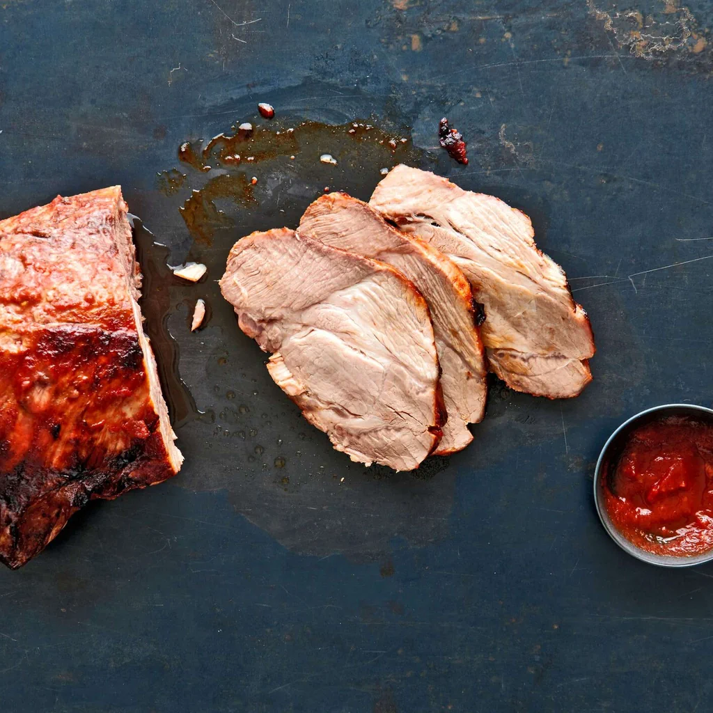 Schweinshalsbraten BBQ-Style