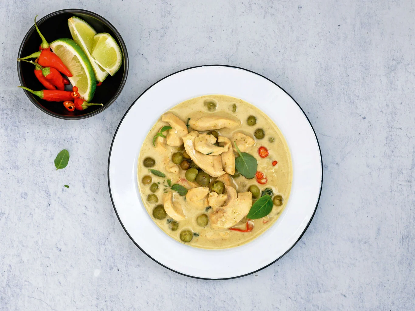 Curry vert thaï au poulet