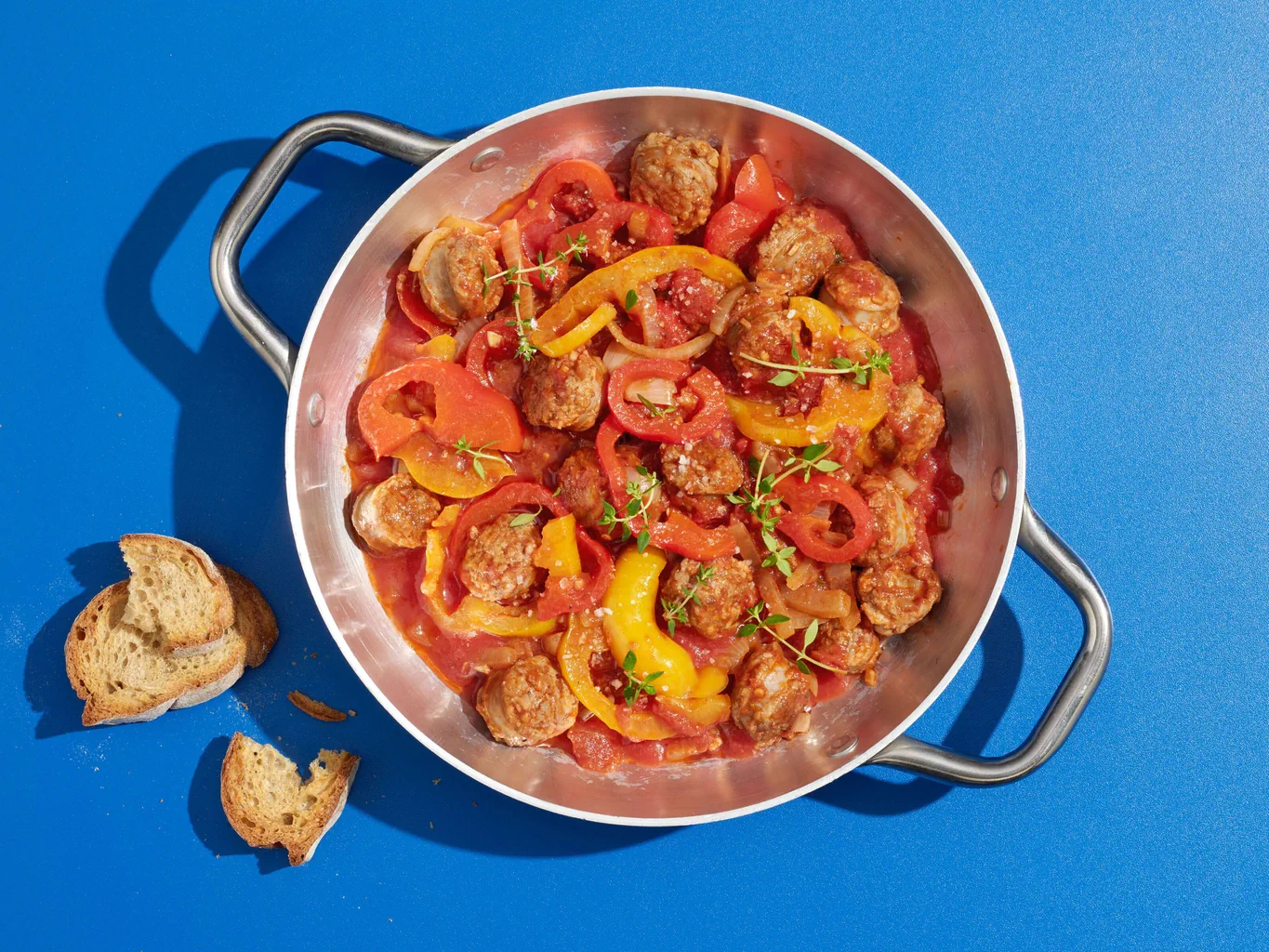 One Pot mit Wurst und Gemüse