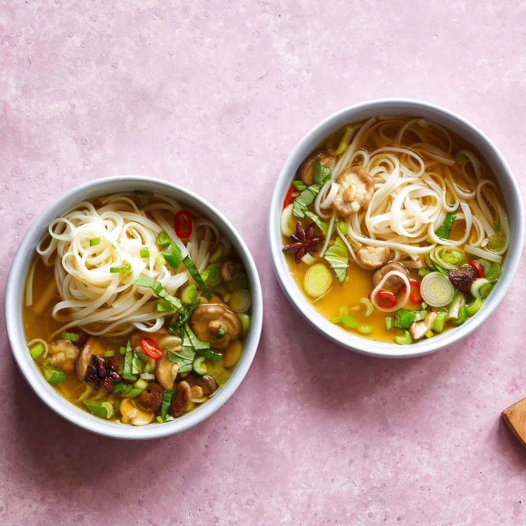 Asiatische Nudelsuppe