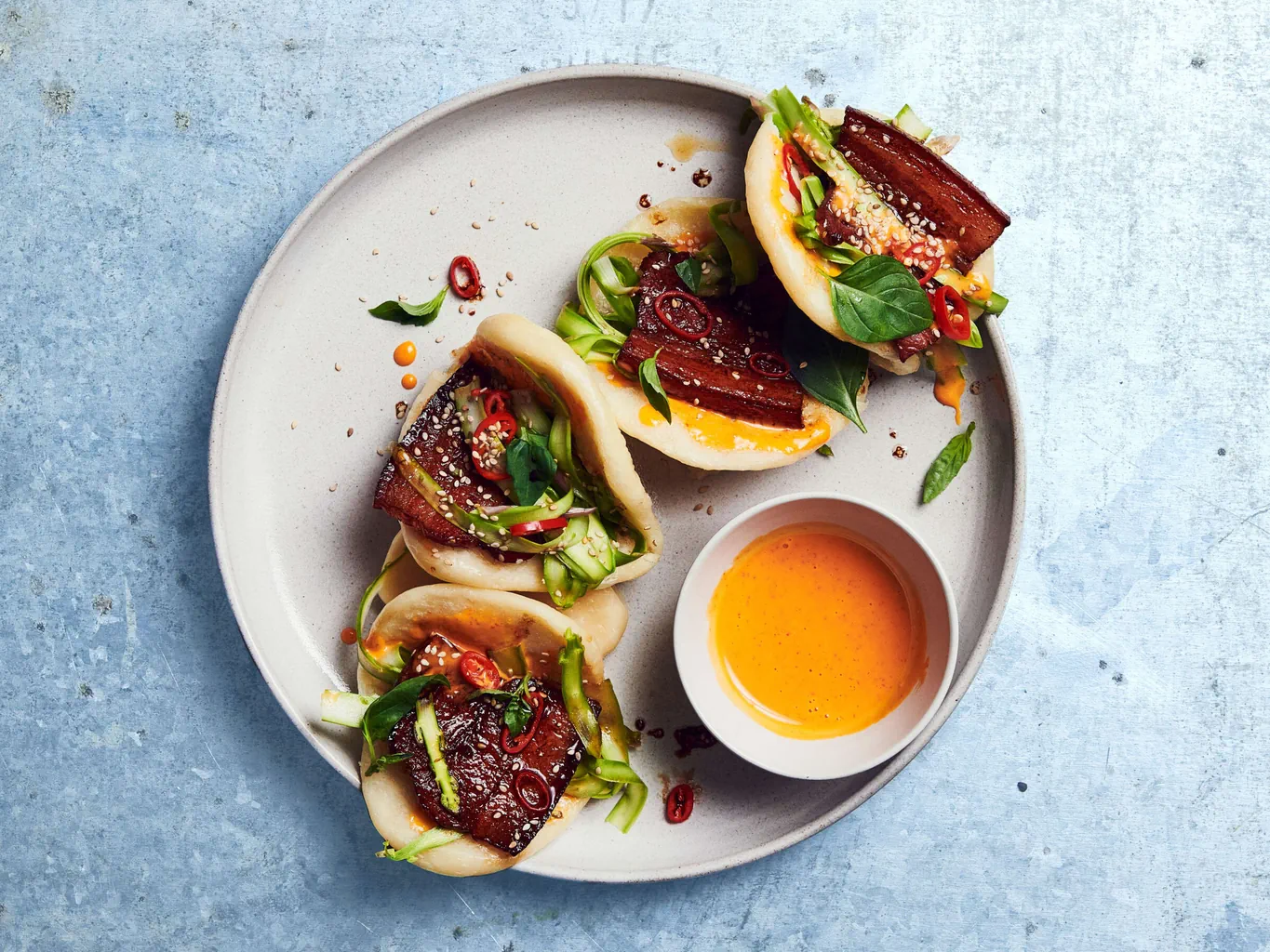 Bao bun agli asparagi