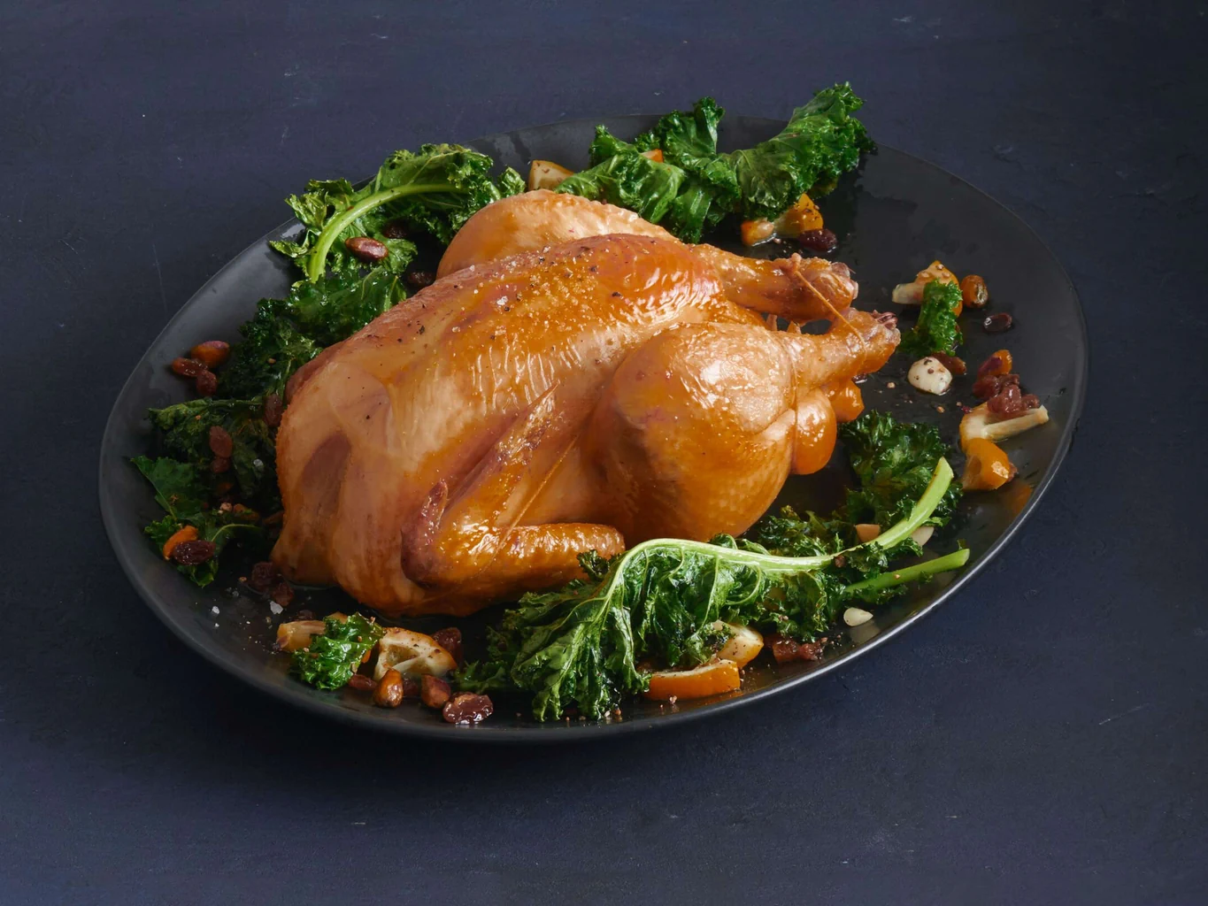 Poulet au chou kale