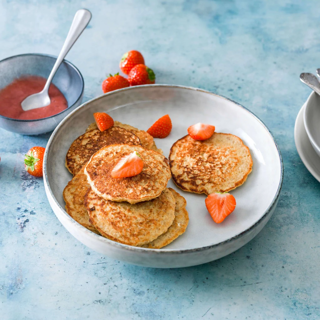 High Protein Pancakes mit Magerquark