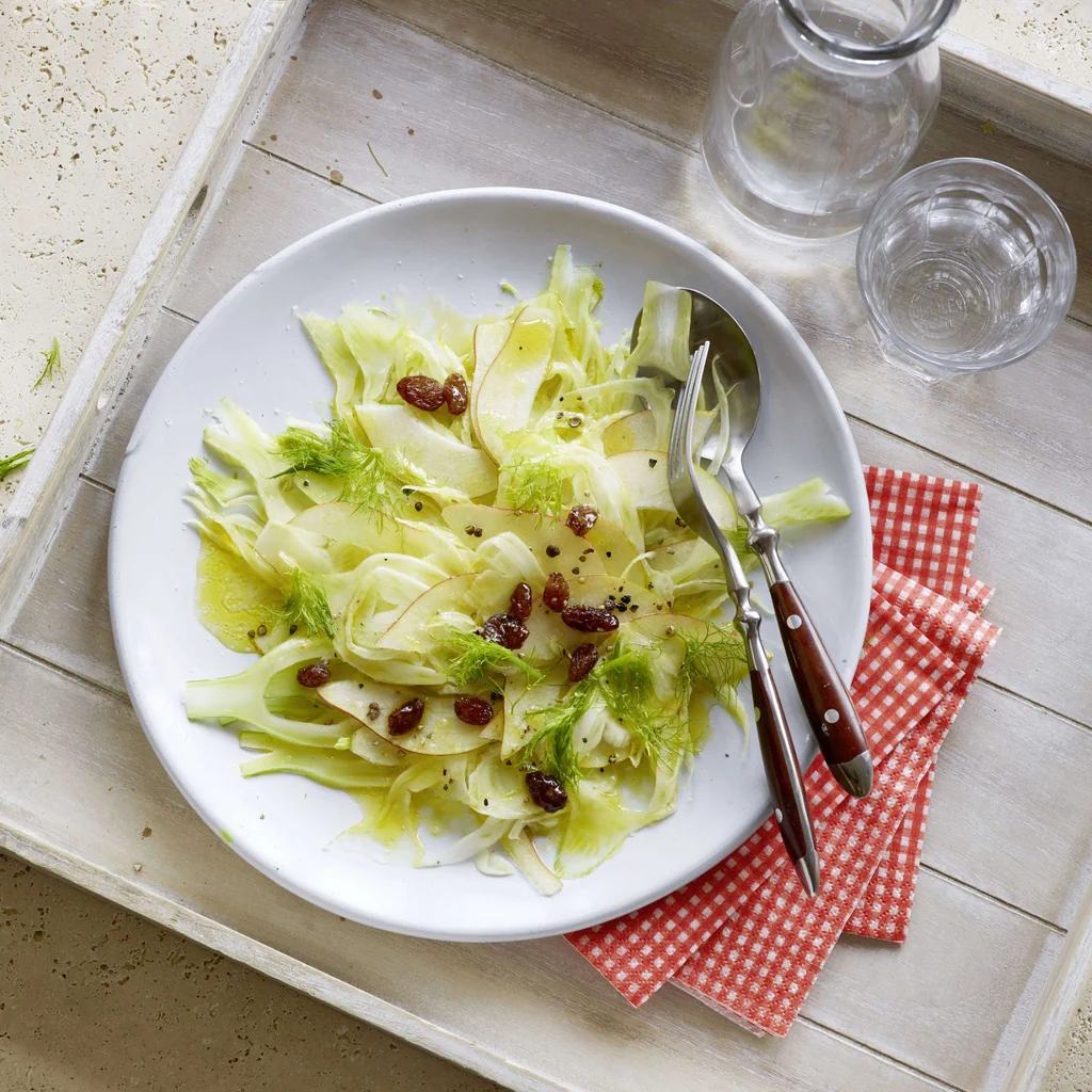 Carpaccio di finocchio con pere