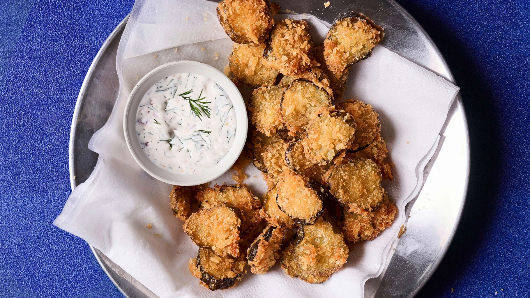 Frittierte Dill-Pickles