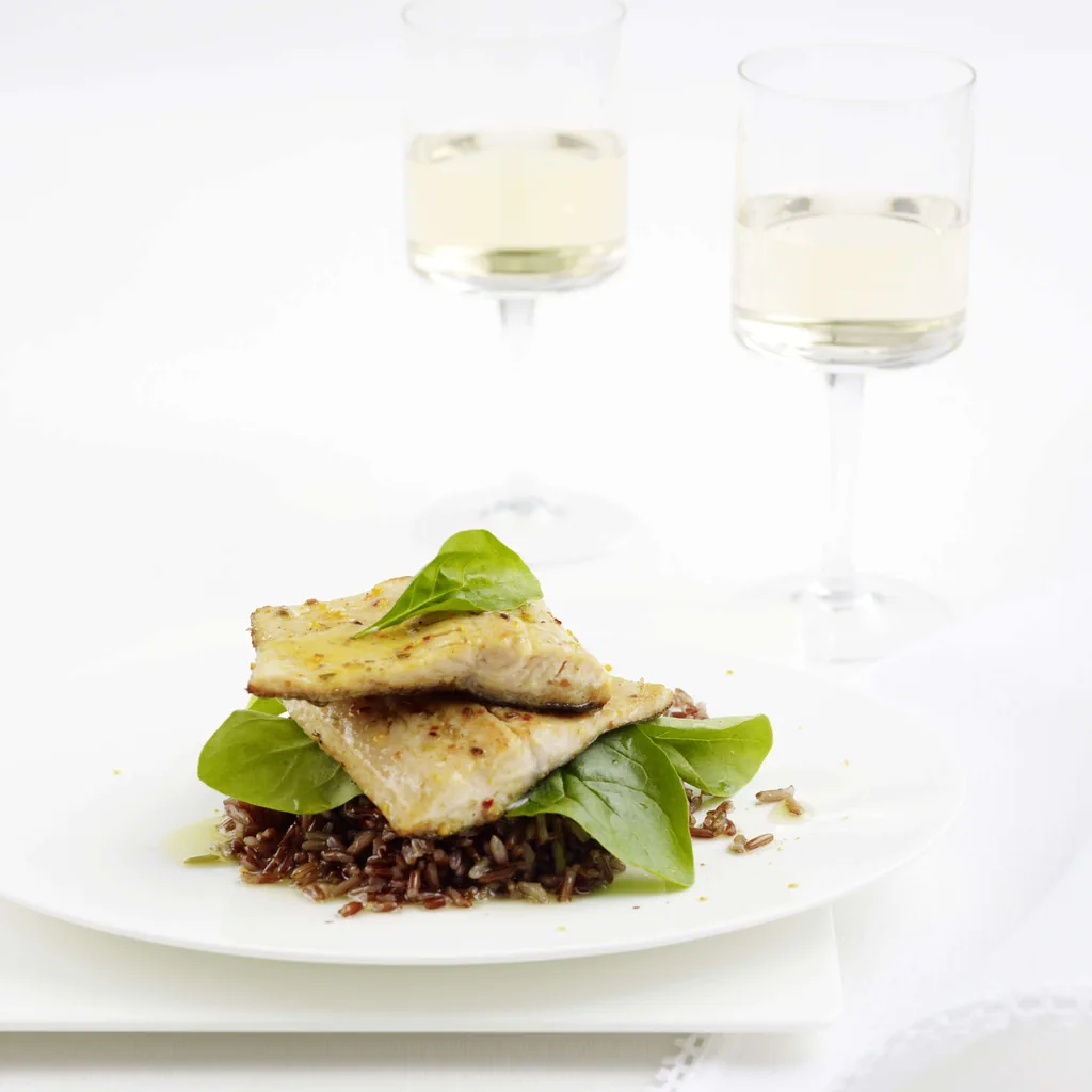 Forellenfilet mit Madras Curry