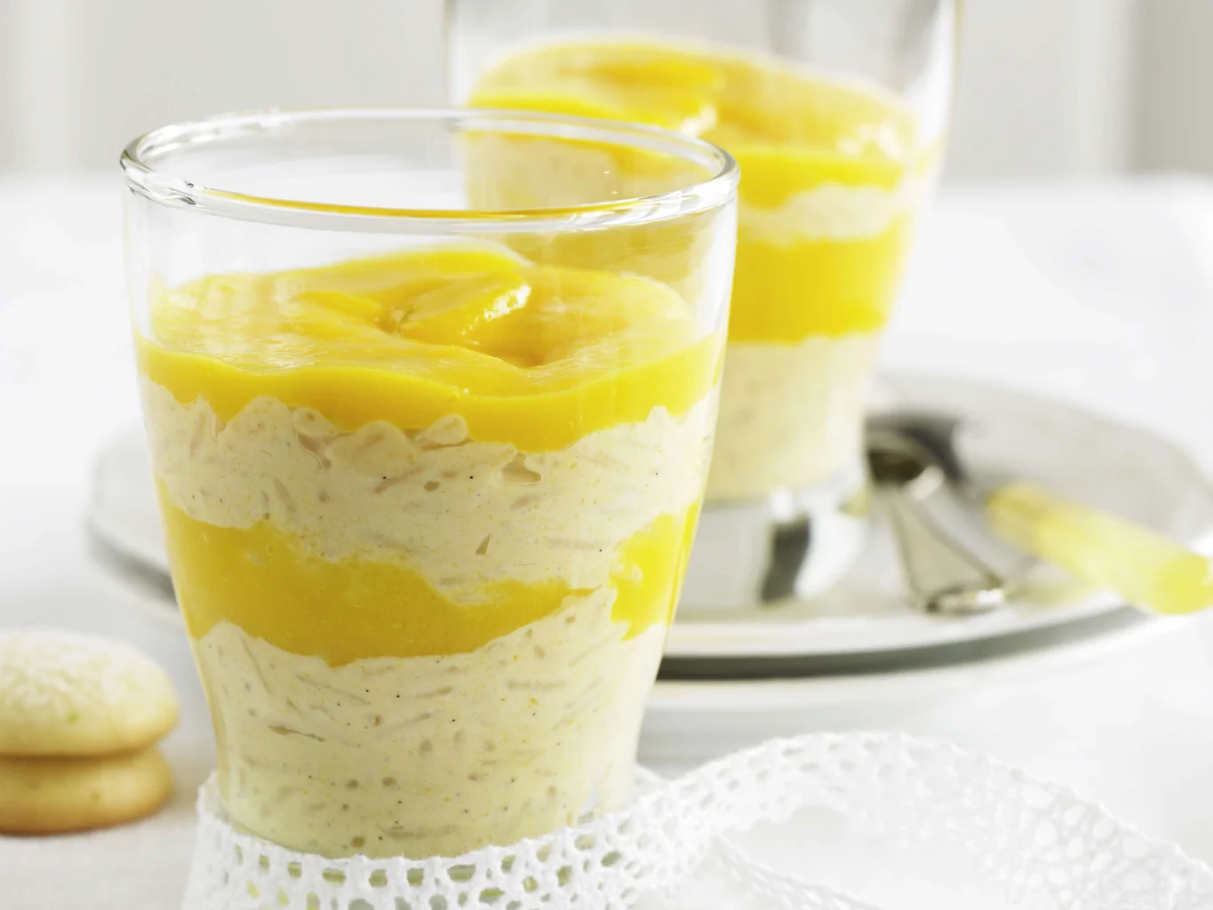 Milchreis mit Mango