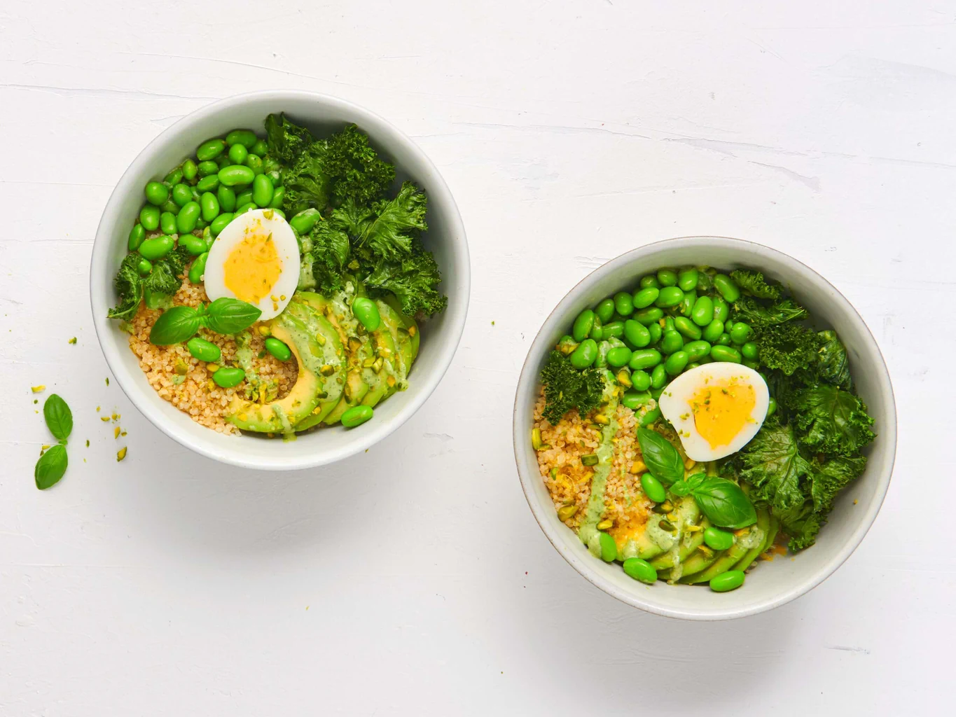 Green buddha bowl