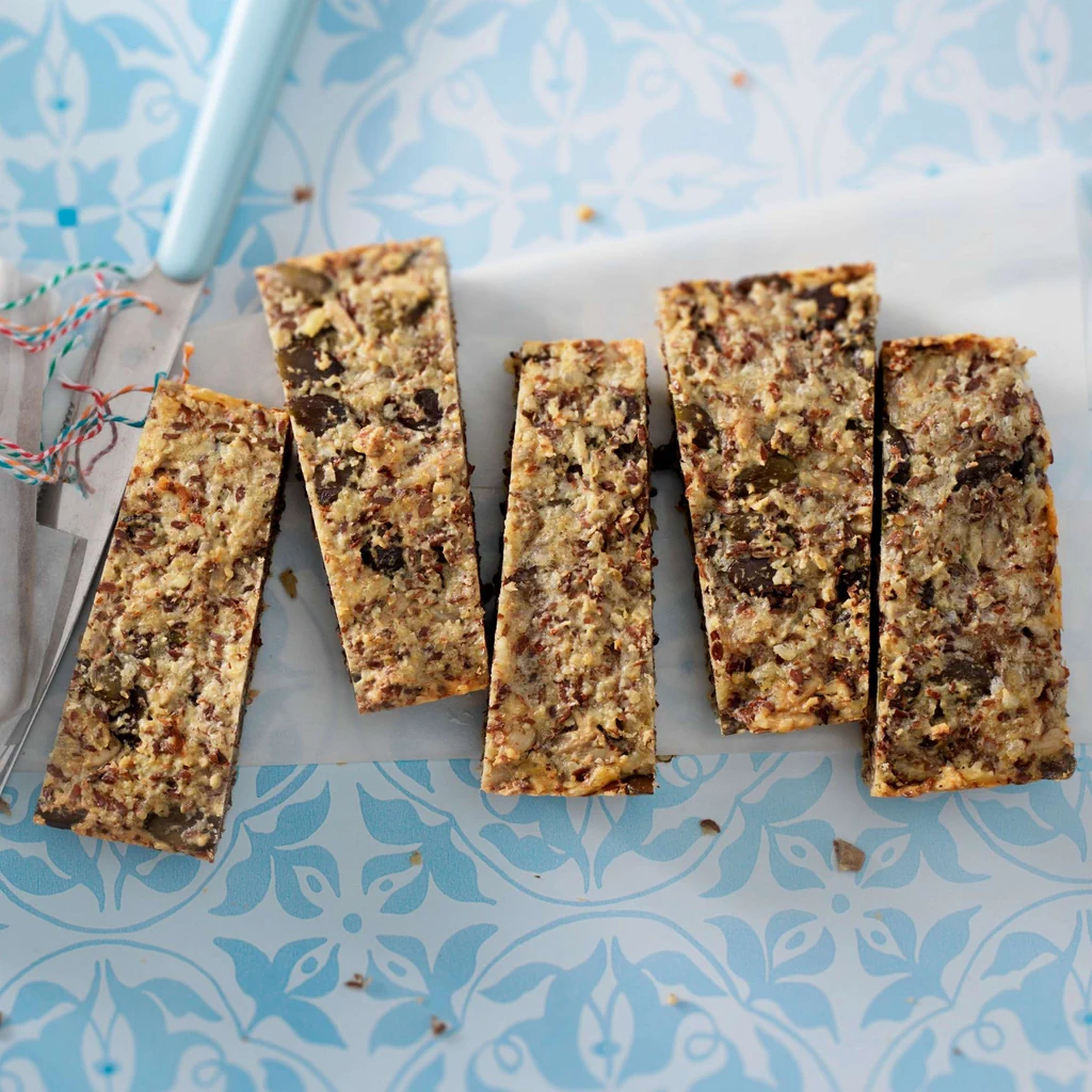 Barres aux amandes et aux graines