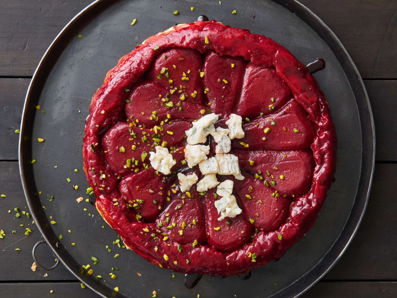 Tatin aux poires piquantes
