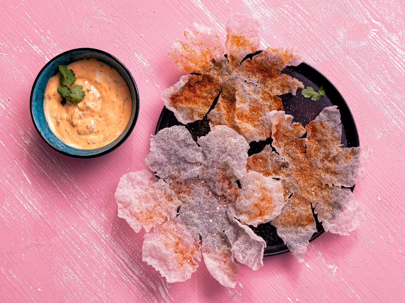 Fleurs en feuille de riz