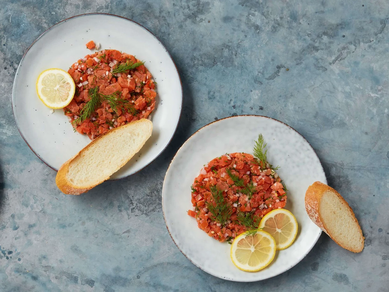 Tartare de saumon