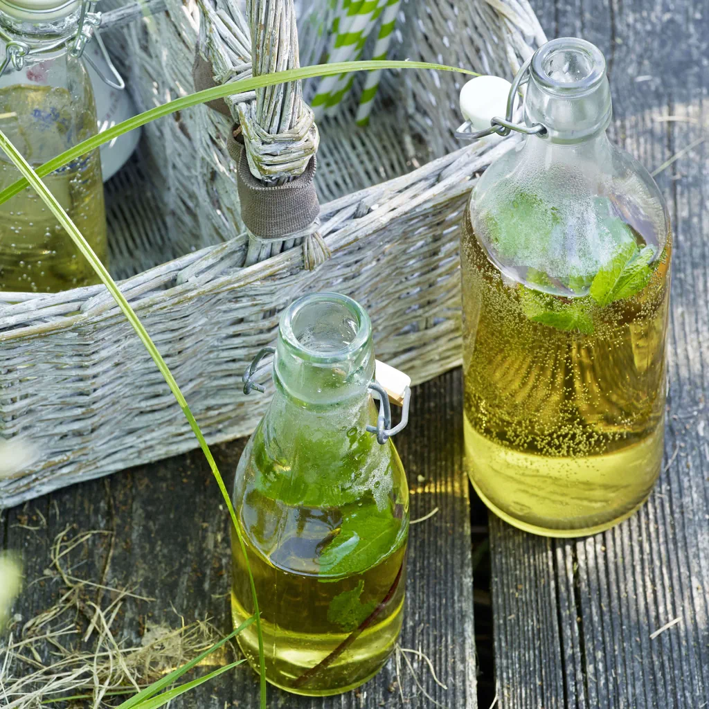 Thé de menthe à la pomme