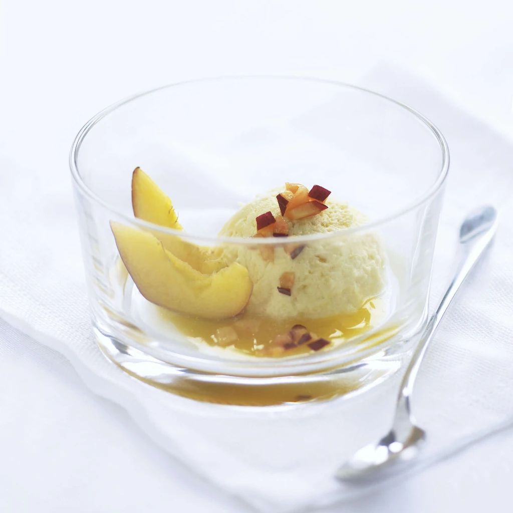 Mousse de yogourt aux fruits de la passion