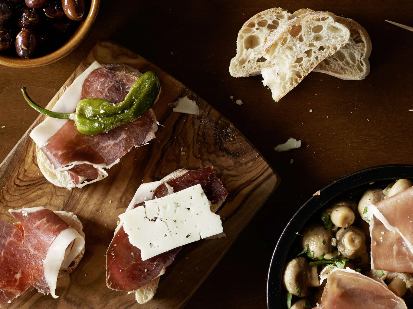 Pinchos mit Pata Negra