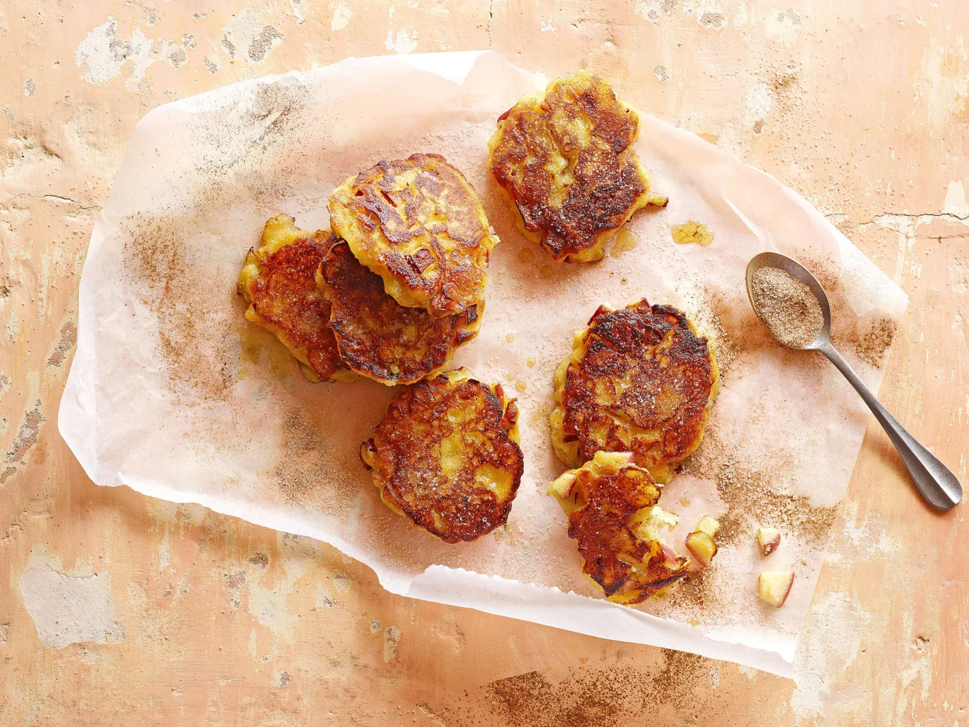 Galettes de pommes au séré