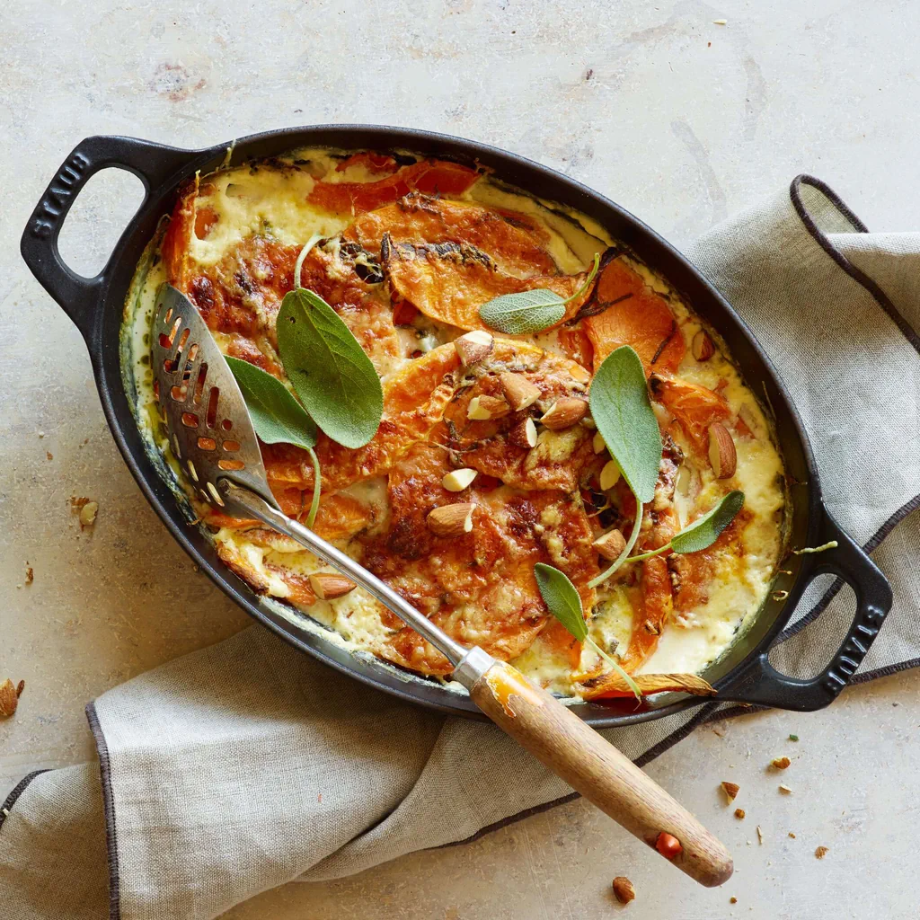 Kürbisgratin