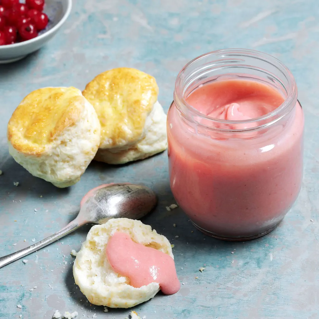 Crème de groseilles rouges