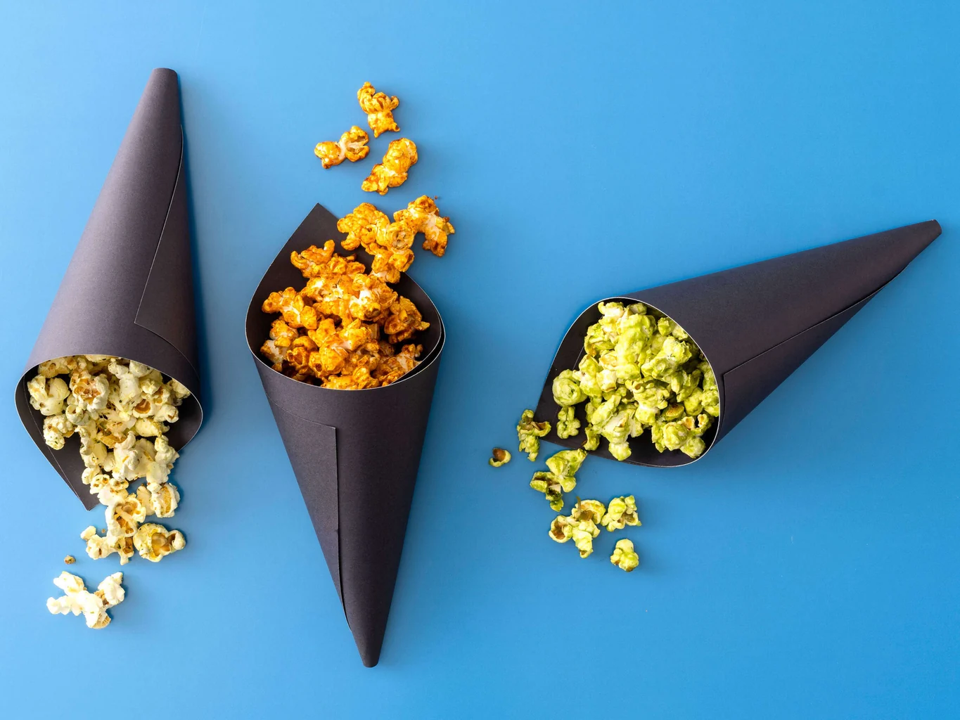Salziges Popcorn dreimal anders