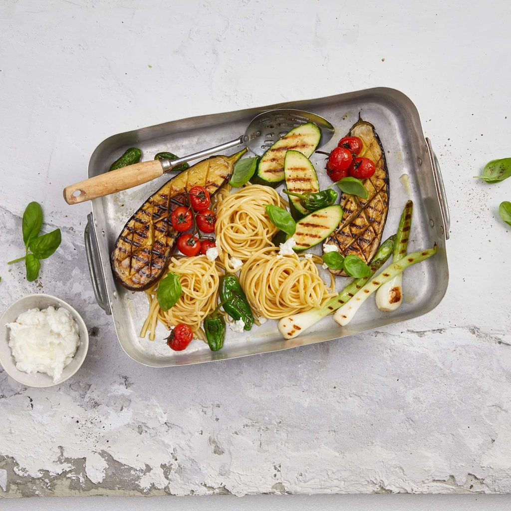Pasta mit Grillgemüse