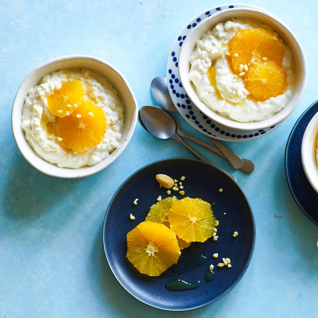 Riz au lait suédois avec orange
