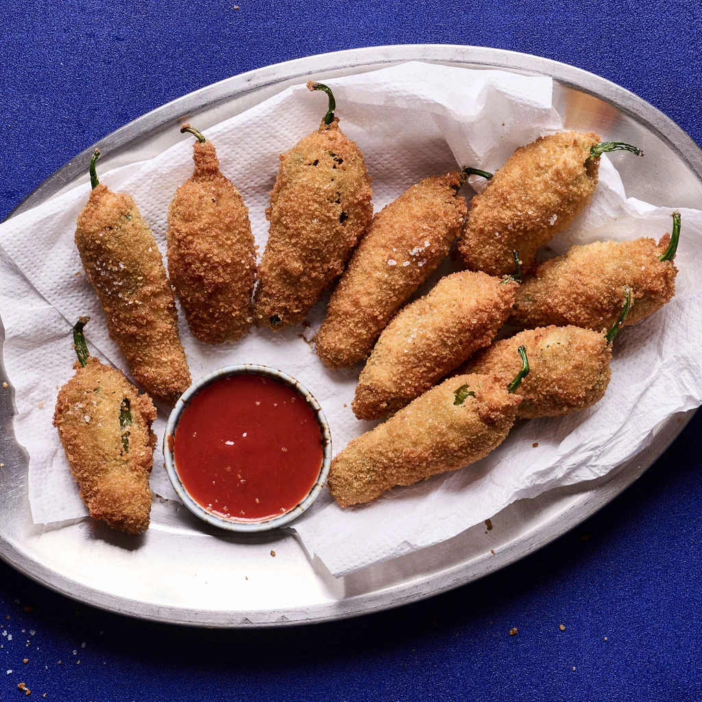 Pimientos popper al formaggio fresco
