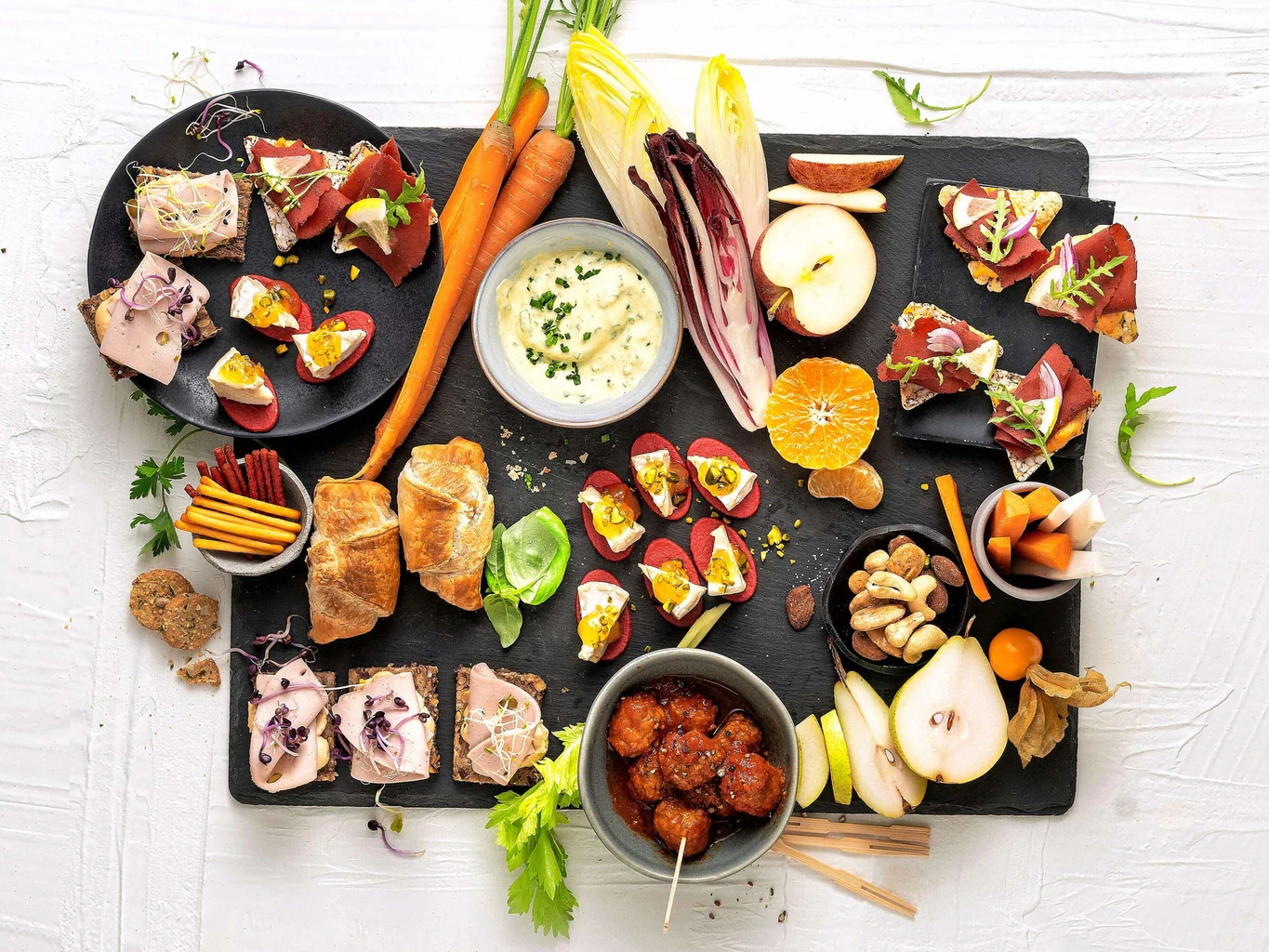 Vegane Apéro-Platte