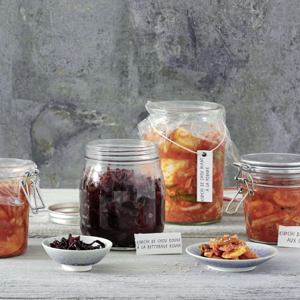Kimchi de chou rouge à la betterave rouge