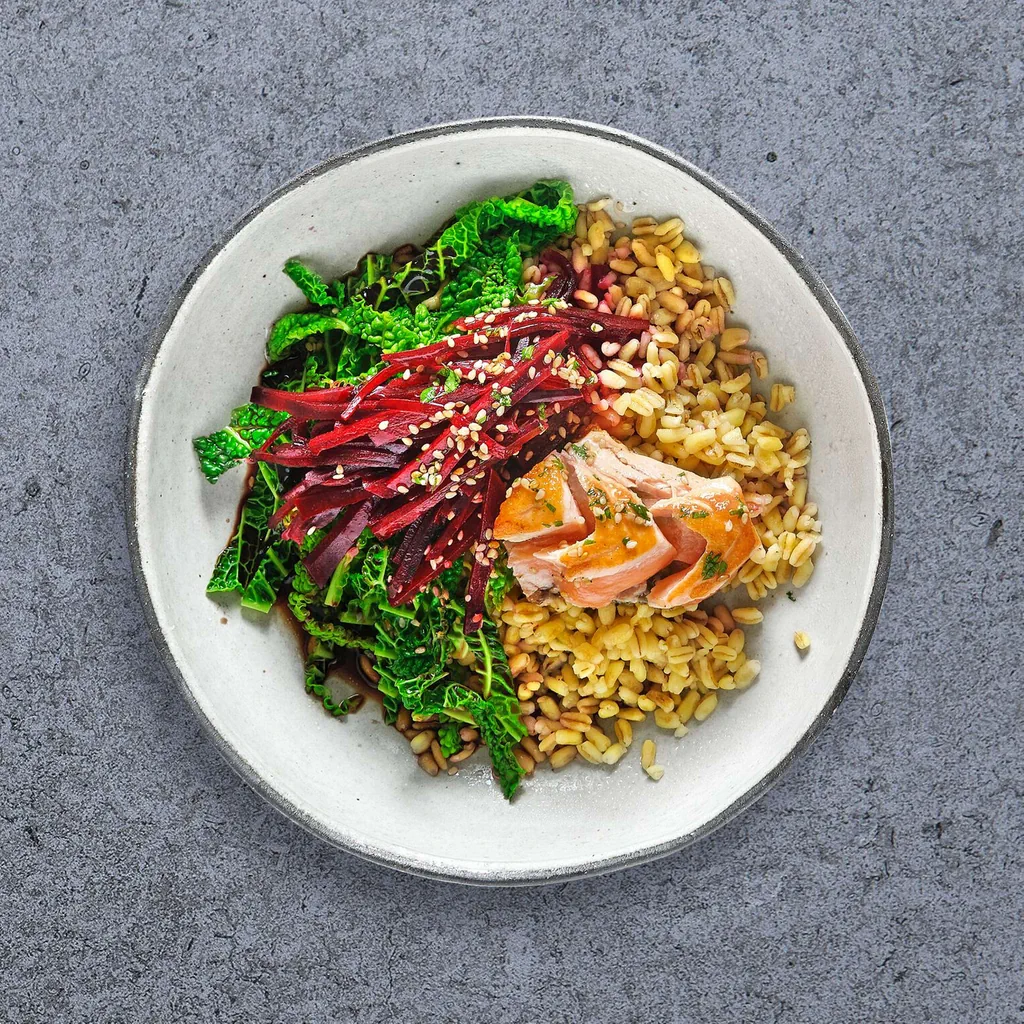 Wirz-Randen-Bowl mit Lachs