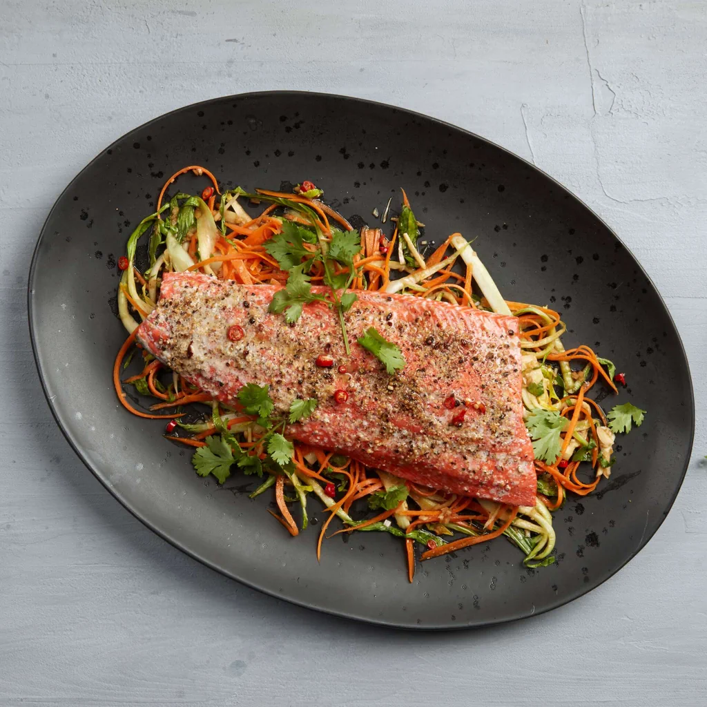 Saumon sauvage aux saveurs asiatiques