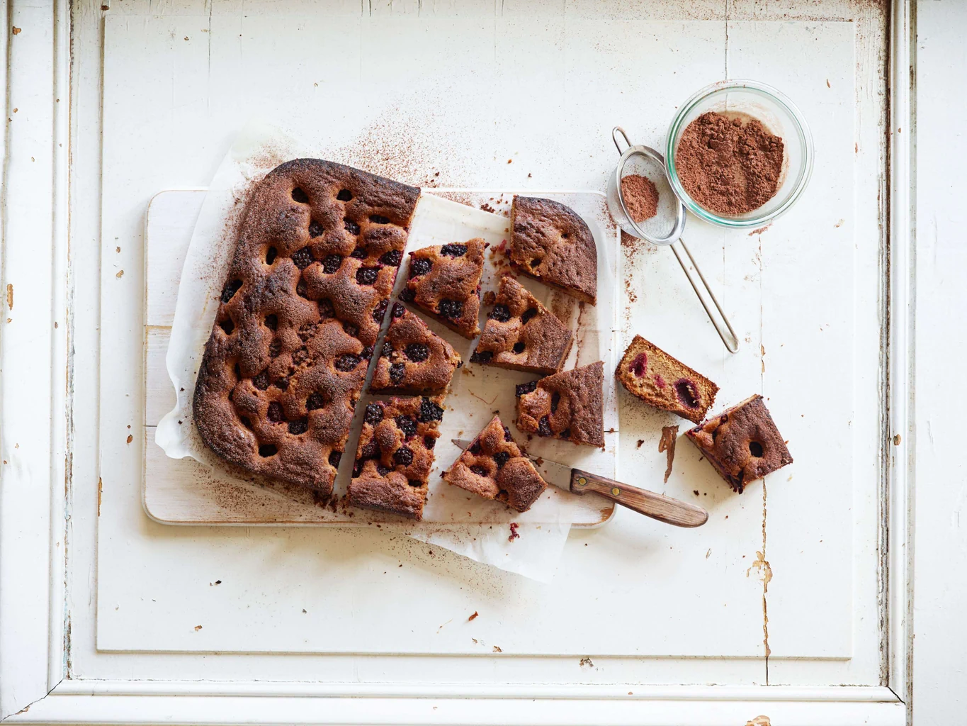 Gâteau aux mûres